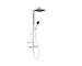 Ideal Standard Ceratherm ALU+ - Sprchový set s termostatem, 26x26 cm, 2 proudy, stříbrná BE210SI
