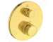 Ideal Standard CeraTherm Navigo - Termostatická sprchová baterie pod omítku, Brushed Gold A7295A2