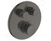 Ideal Standard CeraTherm Navigo - Termostatická sprchová baterie pod omítku pro 2 spotřebiče, Magnetic Grey A7296A5