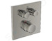 Ideal Standard CeraTherm Navigo - Termostatická sprchová baterie pod omítku pro 2 spotřebiče, Silver Storm A7302GN