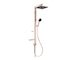 Ideal Standard CeraTwist ALU+ - Sprchový set bez baterie, 26x26 cm, 2 proudy, rosé BE213RO