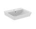 Ideal Standard Connect Air - Umyvadlo Cube 50x45x16 cm, s přepadem, otvor pro baterii, s Ideal Plus, bílá E0301MA