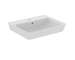 Ideal Standard Connect Air - Umyvadlo Cube 55x46x16 cm, s přepadem, otvor pro baterii, bílá E029901