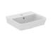 Ideal Standard Connect Air - Umývátko Cube, 40x35x16 cm, s přepadem, otvor pro baterii, s Ideal Plus, bílá E0307MA