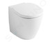 Ideal Standard Connect - Stojící WC s hlubokým splachováním, zadní/spodní odpad, s Ideal Plus, bílá E8231MA