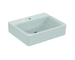Ideal Standard Connect - Umyvadlo Cube 55x46x18 cm, 1 otvor pro baterii, s Ideal Plus, bílá E8113MA