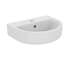 Ideal Standard Connect - Umývátko 45x36 cm, s přepadem, otvor pro baterii, Ideal Plus, bílá E7968MA