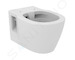 Ideal Standard Connect - Závěsné WC, Rimless, bílá E817401