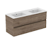 Ideal Standard Eurovit+ - Skříňka s dvojumyvadlem, 55x120x44 cm, 4 zásuvky, ořech R0577Y9