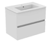 Ideal Standard Eurovit+ - Skříňka s umyvadlem, 55x70x44 cm, 2 zásuvky, lesklá bílá R0573WG