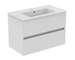 Ideal Standard Eurovit+ - Skříňka s umyvadlem, 55x80x44 cm, 2 zásuvky, lesklá bílá R0574WG