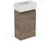 Ideal Standard Eurovit+ - Skříňka s umývátkem, 55x35x20 cm, 1 dvířka, ořech R0569Y9