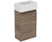 Ideal Standard Eurovit+ - Skříňka s umývátkem, 55x35x20 cm, 1 dvířka, ořech R0570Y9