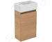 Ideal Standard Eurovit+ - Skříňka s umývátkem, 55x35x20 cm, 1 dvířka, přírodní dub R0570Y8