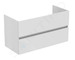 Ideal Standard Eurovit - Umyvadlová skříňka, 55x100x44 cm, 2 zásuvky, lesklá bílá R0265WG
