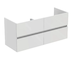 Ideal Standard Eurovit+ - Umyvadlová skříňka, 55x120x44 cm, 4 zásuvky, lesklá bílá R0267WG