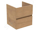 Ideal Standard Eurovit - Umyvadlová skříňka, 55x50x44 cm, 2 zásuvky, dub R0256Y8