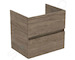 Ideal Standard Eurovit - Umyvadlová skříňka, 55x60x44 cm, 2 zásuvky, ořech R0259Y9