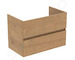 Ideal Standard Eurovit - Umyvadlová skříňka, 55x80x44 cm, 2 zásuvky, dub R0263Y8
