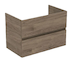Ideal Standard Eurovit+ - Umyvadlová skříňka, 55x80x44 cm, 2 zásuvky, ořech R0263Y9