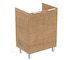 Ideal Standard Eurovit - Umyvadlová skříňka, 84x60x44 cm, 2 dvířka, panty L/P, dub R0258Y8
