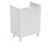 Ideal Standard Eurovit - Umyvadlová skříňka, 84x60x44 cm, 2 dvířka, panty L/P, lesklá bílá R0258WG