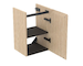 Ideal Standard Finesse - Skříňka pod umývátko, 35x31x55 cm, 1 dvířka, panty vpravo, bílý dub E3403US