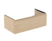 Ideal Standard Finesse - Umyvadlová skříňka, 100x51x37 cm, 1 zásuvka, bílý dub E3393US