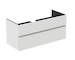Ideal Standard Finesse - Umyvadlová skříňka, 120x51x55 cm, 2 zásuvky, matná bílá E3394Y1