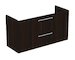 Ideal Standard i.Life A - Umyvadlová skříňka, 120x44x63 cm, 2 zásuvky, kávový dub T5258NW