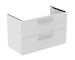 Ideal Standard i.Life B - Umyvadlová skříňka, 100x63x51 cm, 2 zásuvky, levá, matná bílá T5584DU