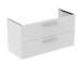 Ideal Standard i.Life B - Umyvadlová skříňka, 63x120x51 cm, 2 zásuvky, levá, matná bílá T5586DU