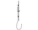 Ideal Standard Idealrain - Set sprchové hlavice, tyče a hadice, Magnetic Grey A7617A5