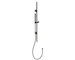 Ideal Standard Idealrain - Set sprchové hlavice, tyče a hadice, Magnetic Grey A7617A5