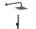 Ideal Standard Idealrain - Sprchový set bez baterie, 20x20 cm, matná černá BD781XG