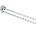 Ideal Standard IOM - Držák ručníků, otočný, délka 40 cm, chrom A9131AA