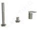 Ideal Standard La Dolce Vita - Baterie na okraj vany, 3-otvorová instalace, Silver Storm BD670GN