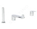 Ideal Standard La Dolce Vita - Baterie na okraj vany, 4-otvorová instalace, chrom BD671AA