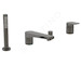 Ideal Standard La Dolce Vita - Baterie na okraj vany, 4-otvorová instalace, Magnetic Grey BD671A5