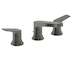 Ideal Standard La Dolce Vita - Umyvadlová baterie s výpustí, 3-otvorová instalace, Magnetic Grey BD661A5