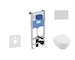 Ideal Standard ProSys - Set předstěnové instalace, klozetu a sedátka Architectura, tlačítka Oleas M2, DirectFlush, SoftClose, Ce