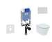Ideal Standard ProSys - Set předstěnové instalace, klozetu a sedátka  Connect Air, tlačítka Oleas M2, Aquablade, SoftClose, chro