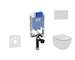 Ideal Standard ProSys - Set předstěnové instalace, klozetu a sedátka  Tesi, tlačítka Oleas M1, chrom mat ProSys80M SP89