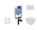 Ideal Standard ProSys - Set předstěnové instalace, klozetu a sedátka Tesi, tlačítka Oleas M1, chrom ProSys80M SP90