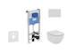 Ideal Standard ProSys - Set předstěnové instalace, klozetu a sedátka  Tesi, tlačítka Oleas M1, Rimless, SoftClose, chrom ProSys1