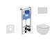 Ideal Standard ProSys - Set předstěnové instalace, klozetu a sedátka  Tesi, tlačítka Oleas M2, Rimless, SoftClose, chrom mat Pro