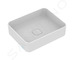 Ideal Standard Strada II - Umyvadlo 50x40 cm, bez otvoru pro baterii, s Ideal Plus, bílá T2967MA