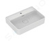 Ideal Standard Strada II - Umyvadlo 60x43 cm, s přepadem, s otvorem pro baterii, s Ideal Plus, bílá T3000MA