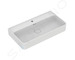 Ideal Standard Strada II - Umyvadlo 80x43 cm, s přepadem, s otvorem pro baterii, s Ideal Plus, bílá T3001MA