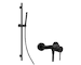 kielle Oudee - Sprchový set s baterií, tyčí, hadicí a sprchovou hlavicí EcoSpare, matná černá 20602SN24